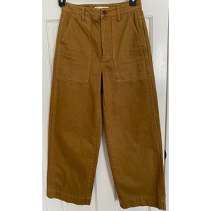 Alex Mill Womens Cotton Twill Workwear Pants Sz 4